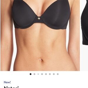 Natori Elegant Black Underwire Bra, black sz 38DD